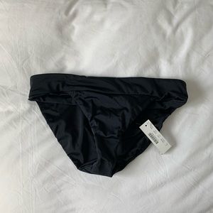 Jcrew black swimsuit bottoms NWT